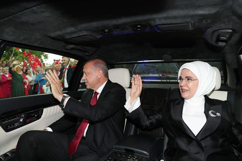Yeni sistem resmen başladı: İşte Cumhurbaşkanı Erdoğanın yemin töreninden kareler