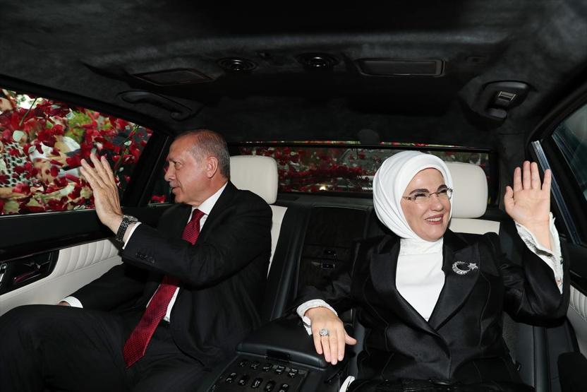 Yeni sistem resmen başladı: İşte Cumhurbaşkanı Erdoğanın yemin töreninden kareler