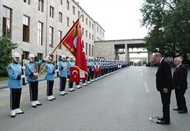 Yeni sistem resmen başladı: İşte Cumhurbaşkanı Erdoğanın yemin töreninden kareler