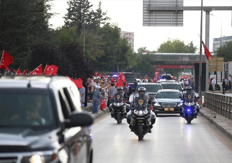 Yeni sistem resmen başladı: İşte Cumhurbaşkanı Erdoğanın yemin töreninden kareler