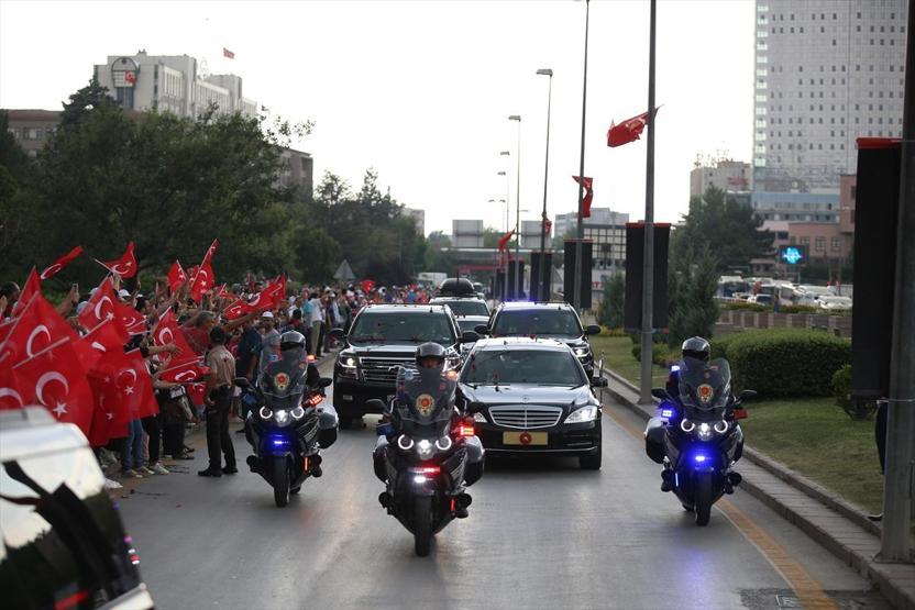 Yeni sistem resmen başladı: İşte Cumhurbaşkanı Erdoğanın yemin töreninden kareler
