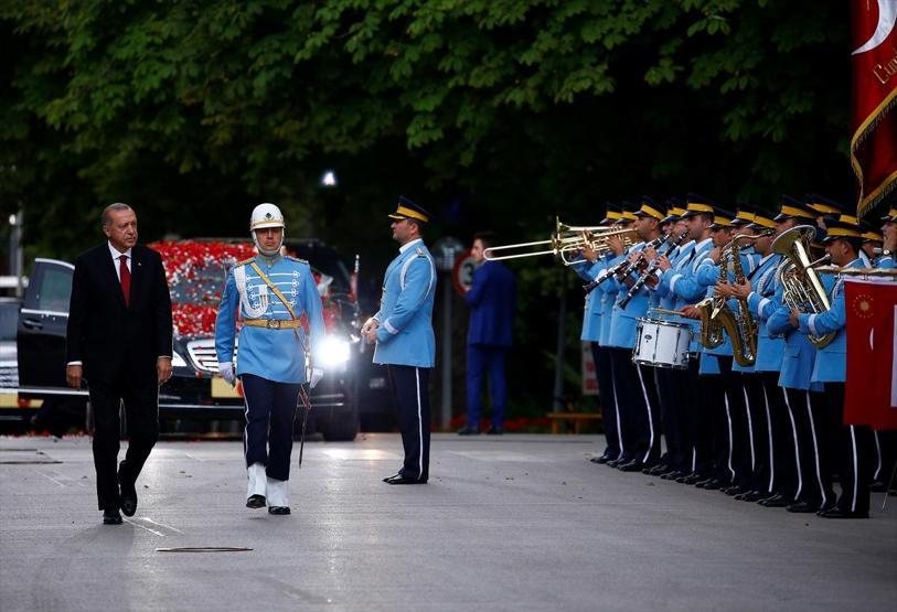 Yeni sistem resmen başladı: İşte Cumhurbaşkanı Erdoğanın yemin töreninden kareler