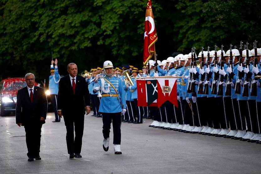 Yeni sistem resmen başladı: İşte Cumhurbaşkanı Erdoğanın yemin töreninden kareler