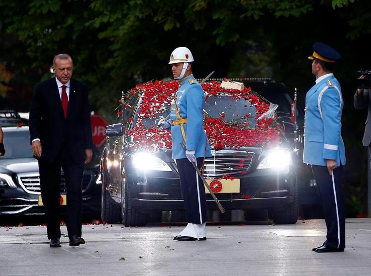 Yeni sistem resmen başladı: İşte Cumhurbaşkanı Erdoğanın yemin töreninden kareler