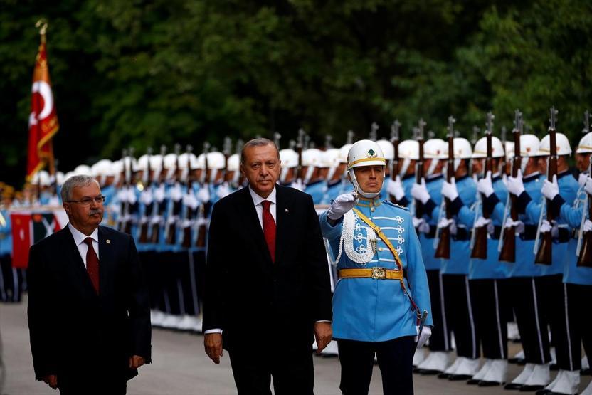 Yeni sistem resmen başladı: İşte Cumhurbaşkanı Erdoğanın yemin töreninden kareler