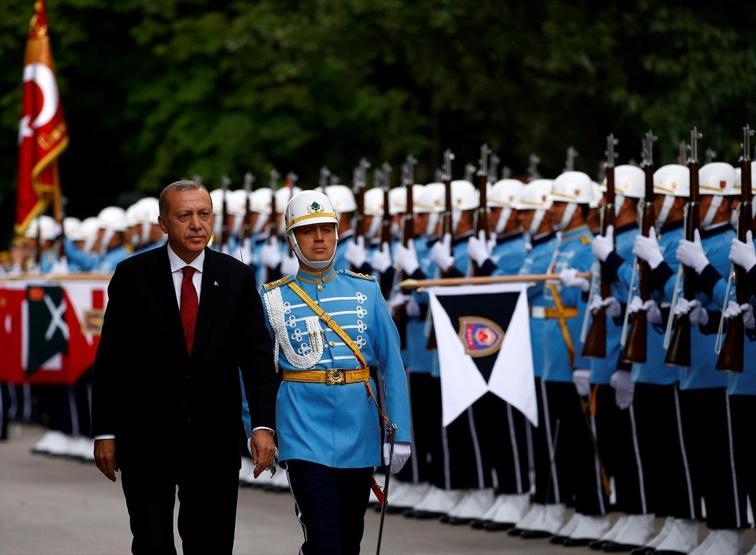 Yeni sistem resmen başladı: İşte Cumhurbaşkanı Erdoğanın yemin töreninden kareler