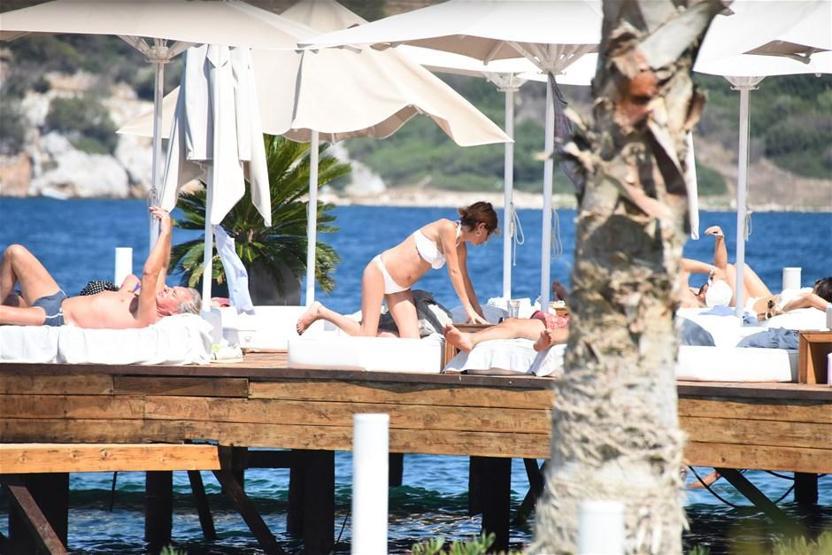 Ceren Morayın Bodrum tatili