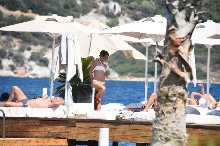 Ceren Morayın Bodrum tatili