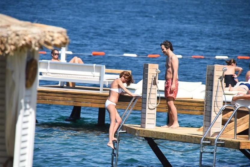 Ceren Morayın Bodrum tatili