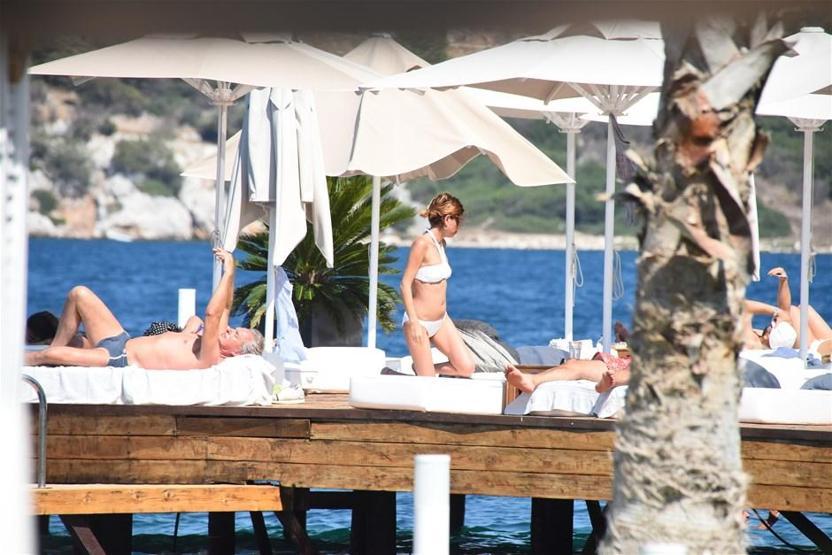 Ceren Morayın Bodrum tatili