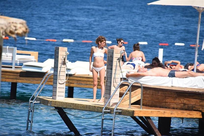 Ceren Morayın Bodrum tatili