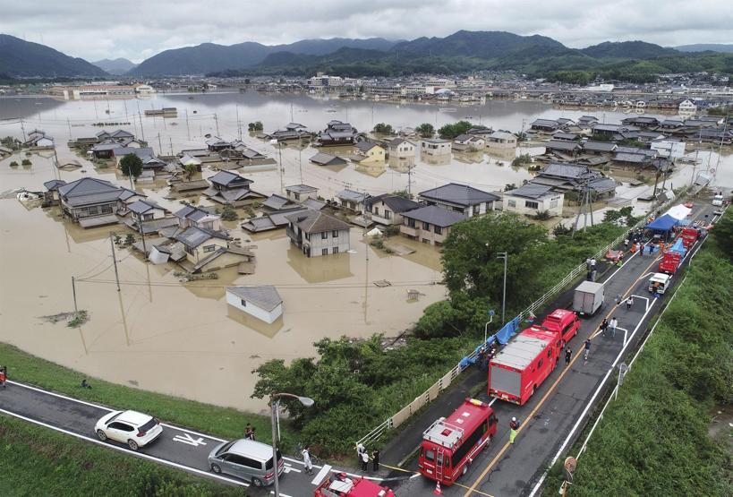 Japonyadaki sel felaketinde ölü sayısı 195e çıktı