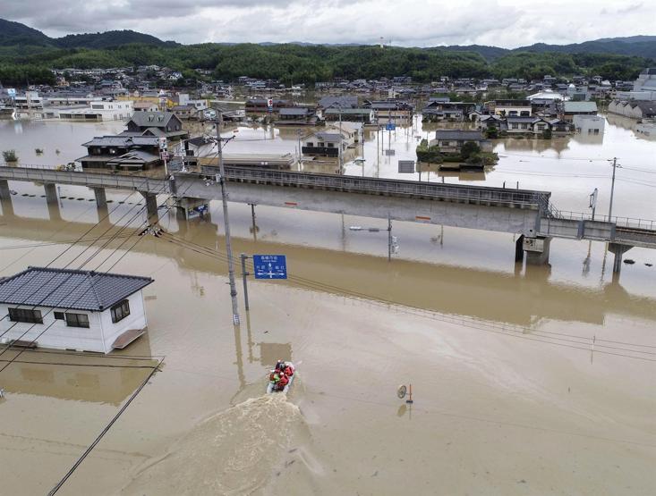 Japonyadaki sel felaketinde ölü sayısı 195e çıktı