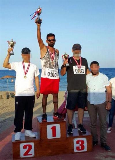 Firari katil KKTCde maraton koşusunda şampiyon olmuş