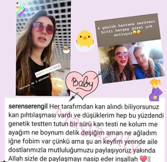 Seren Serengil hamile mi