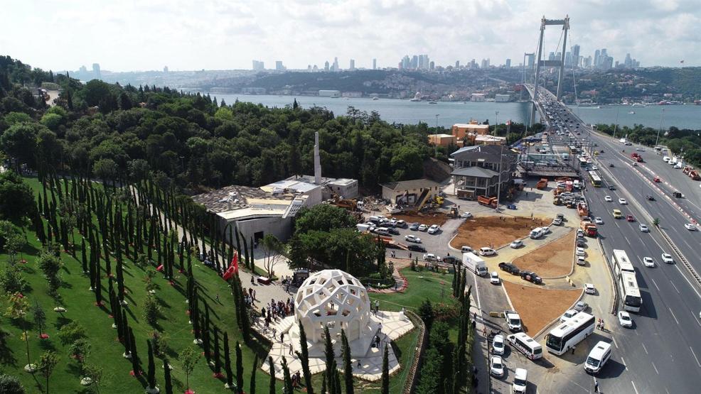 Köprü 15 Temmuz anmasına böyle hazırlandı