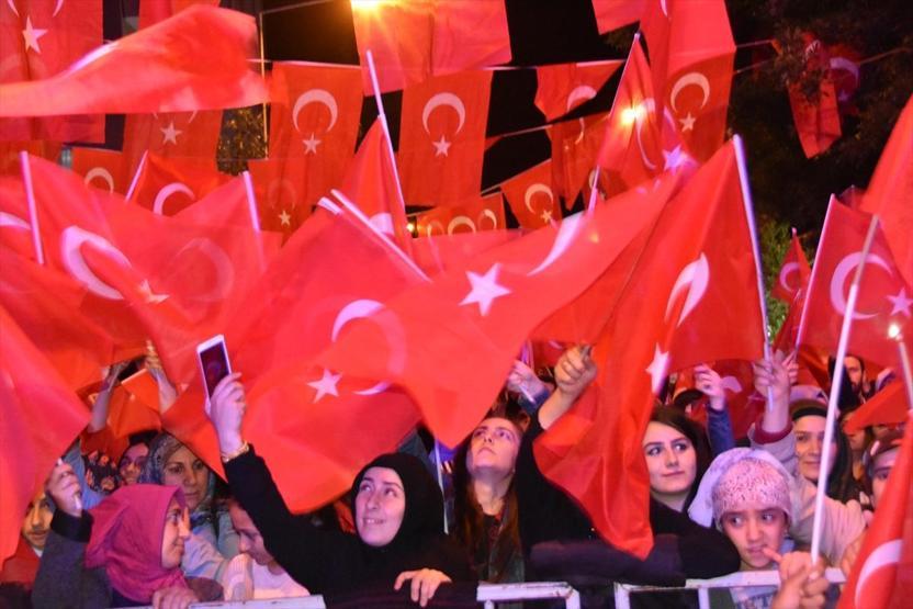 15 Temmuz Türkiyenin 81 ilinde böyle anıldı