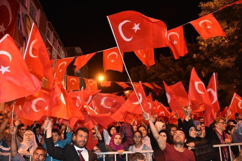 15 Temmuz Türkiyenin 81 ilinde böyle anıldı