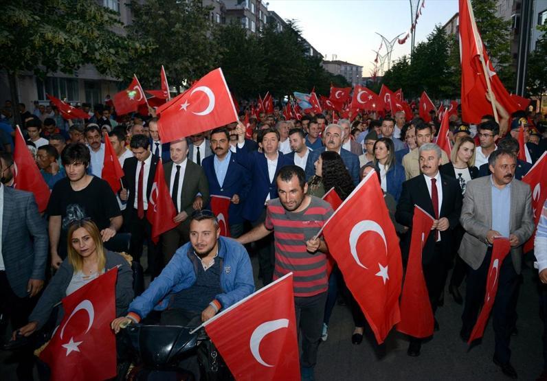 15 Temmuz Türkiyenin 81 ilinde böyle anıldı