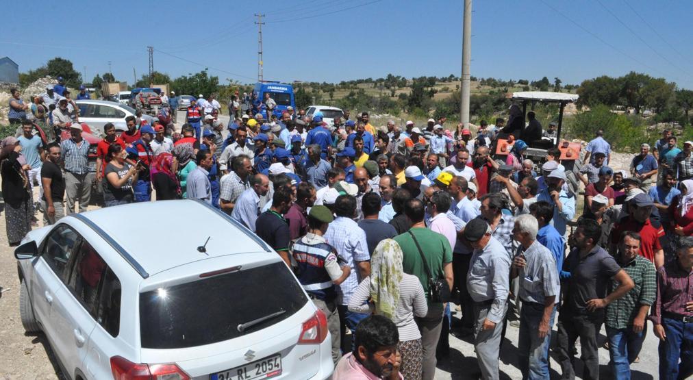 Denizlide su kaynağı arbedesi: Jandarma geldi