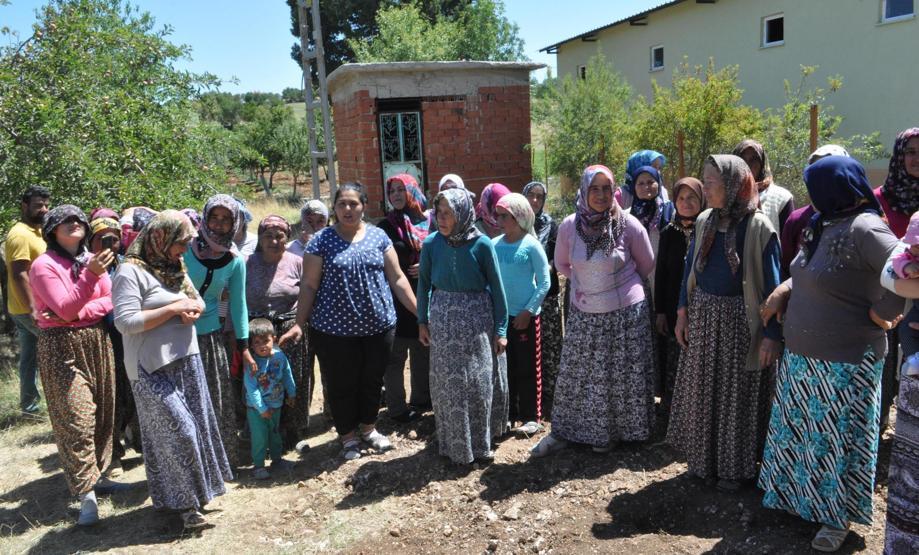 Denizlide su kaynağı arbedesi: Jandarma geldi