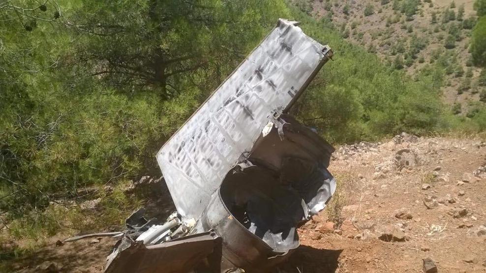 Roket sanılan enkaz Rus füzesi çıktı
