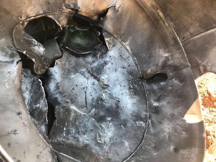 Roket sanılan enkaz Rus füzesi çıktı
