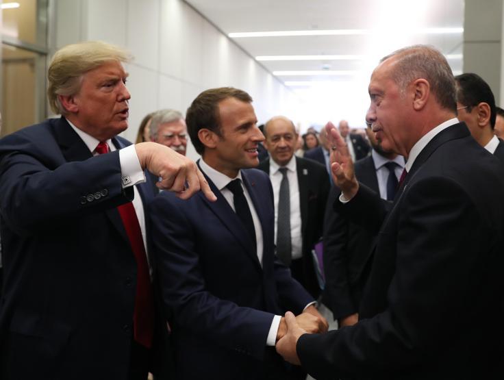 Dünya Erdoğan-Trump tokalaşmasını konuşuyor