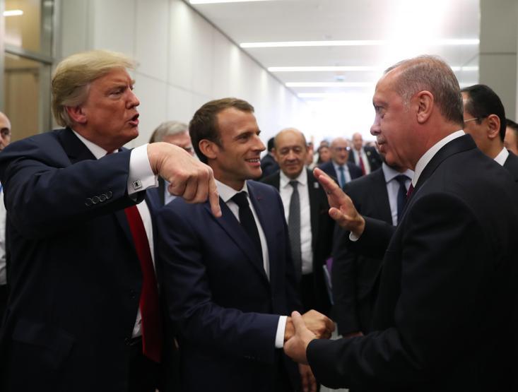 Dünya Erdoğan-Trump tokalaşmasını konuşuyor