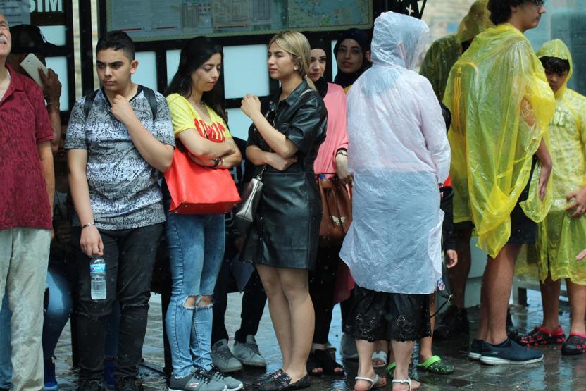 Sağanak İstanbulu böyle vurdu
