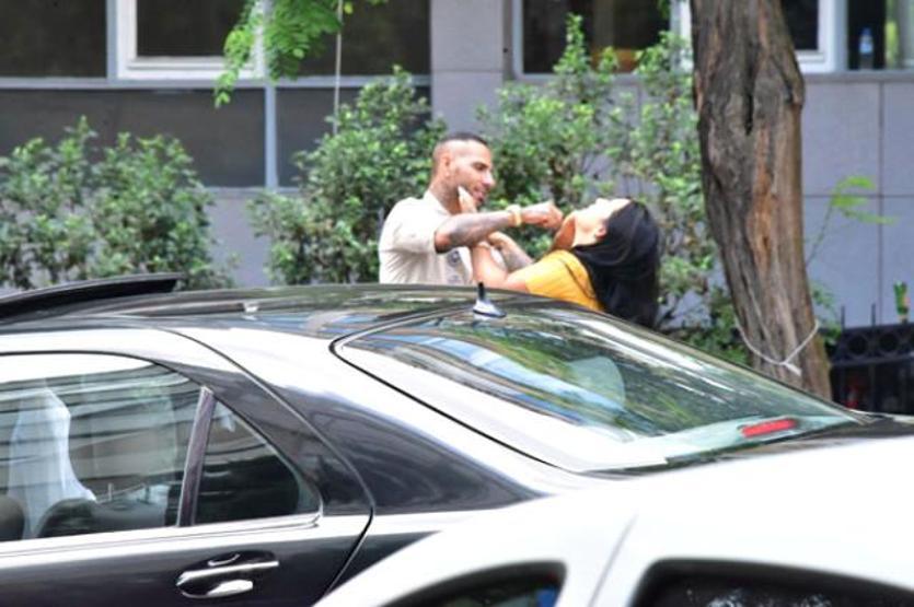 Ricardo Quaresma ve eşinin şakalaşması görüntülendi
