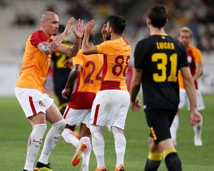 Yunanistanda 5 gollü hazırlık maçı