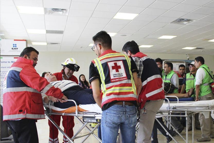 İşte Meksikadaki uçak kazasından ilk fotoğraflar