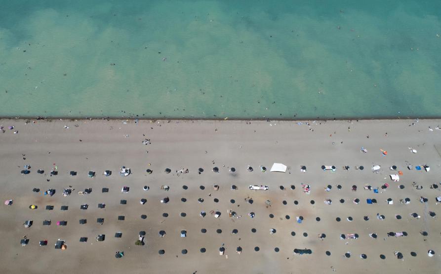 Antalya sahili değil, Konya Ovası