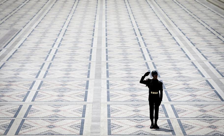 Fotoğraflarla YAŞ üyelerinin Anıtkabir ziyareti