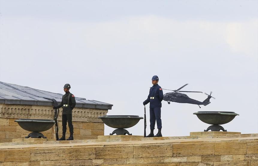 Fotoğraflarla YAŞ üyelerinin Anıtkabir ziyareti