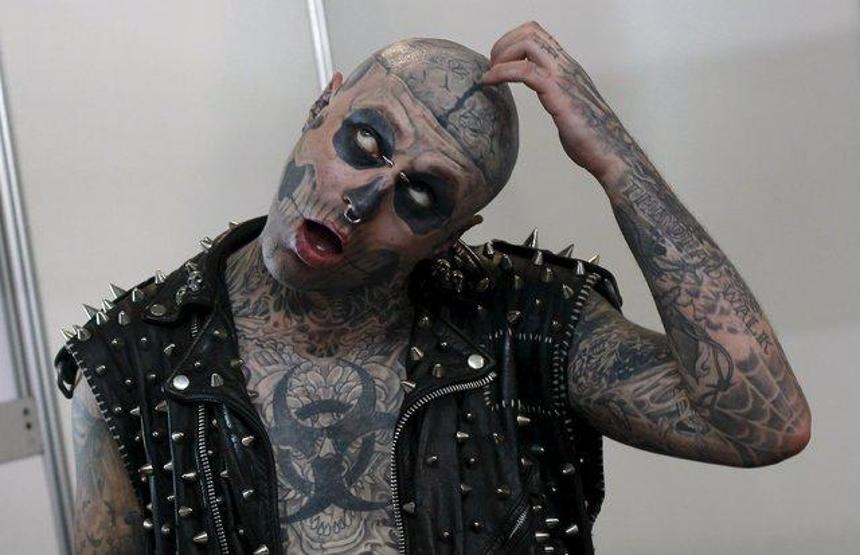 Zombi Adam Rick Genest intihar etti