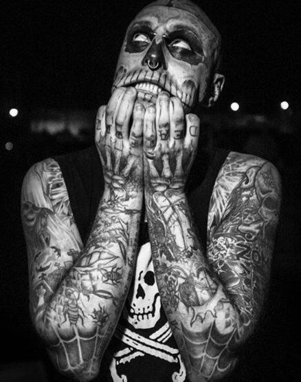 Zombi Adam Rick Genest intihar etti
