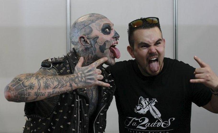Zombi Adam Rick Genest intihar etti