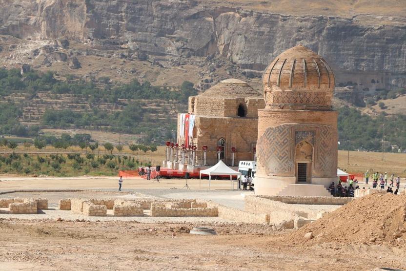Tarihi Artuklu Hamamı taşındı