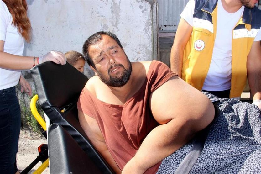 Hatay’da 250 kilo ağırlığındaki Cuma tedavi edilecek