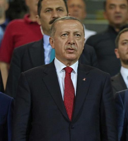 Cumhurbaşkanı Erdoğan Rizespor-Kasımpaşa maçını izledi
