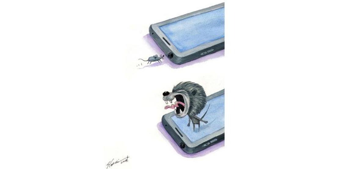 Küreselleşmeye karşı çizdiler