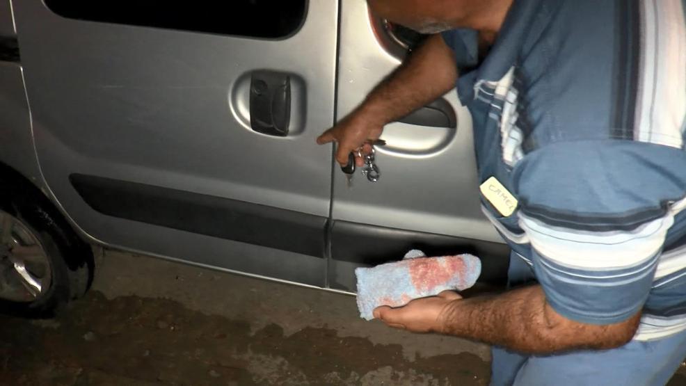 Spreyli saldırgan mahalleliyi sokağa döktü