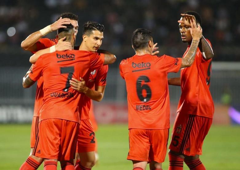 Beşiktaş avantajla döndü