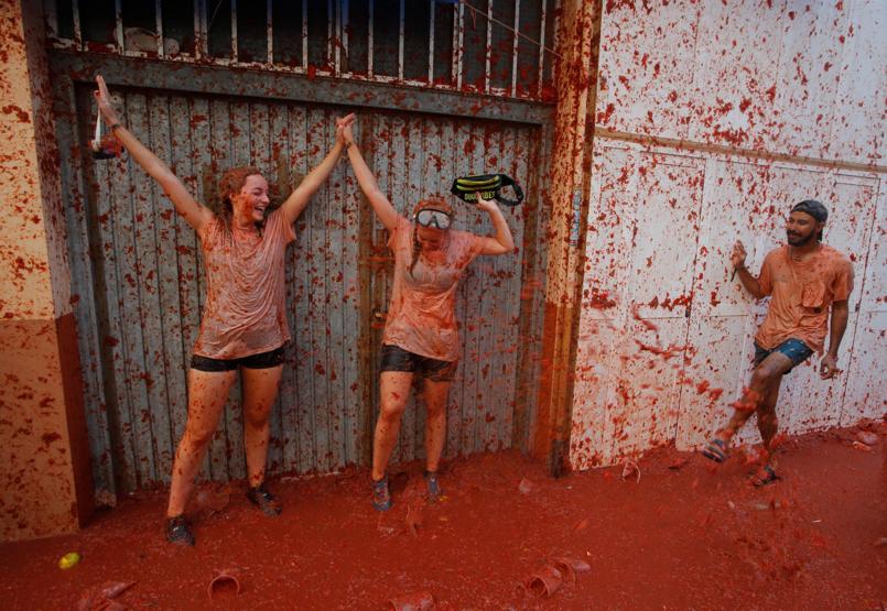 Dünyanın en büyük yemek savaşı: La Tomatina