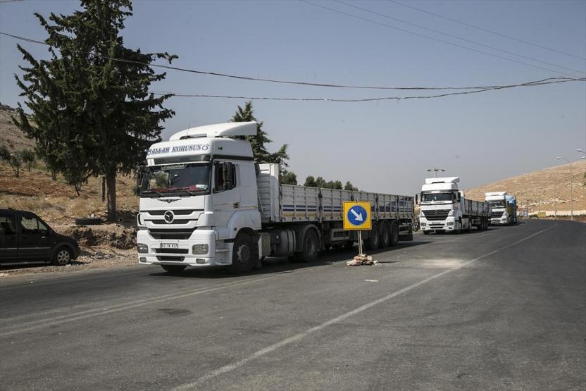 Sınırda 5 kilometrelik TIR kuyruğu