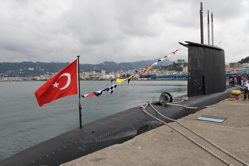 TCG Preveze denizaltısı ziyarete açıldı