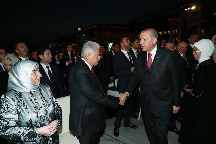 Zafer Bayramı Resepsiyonundan kareler