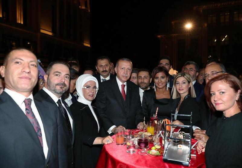 Zafer Bayramı Resepsiyonundan kareler